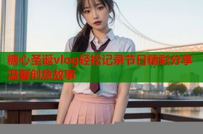 糖心圣诞vlog轻松记录节日精彩分享温馨创意故事